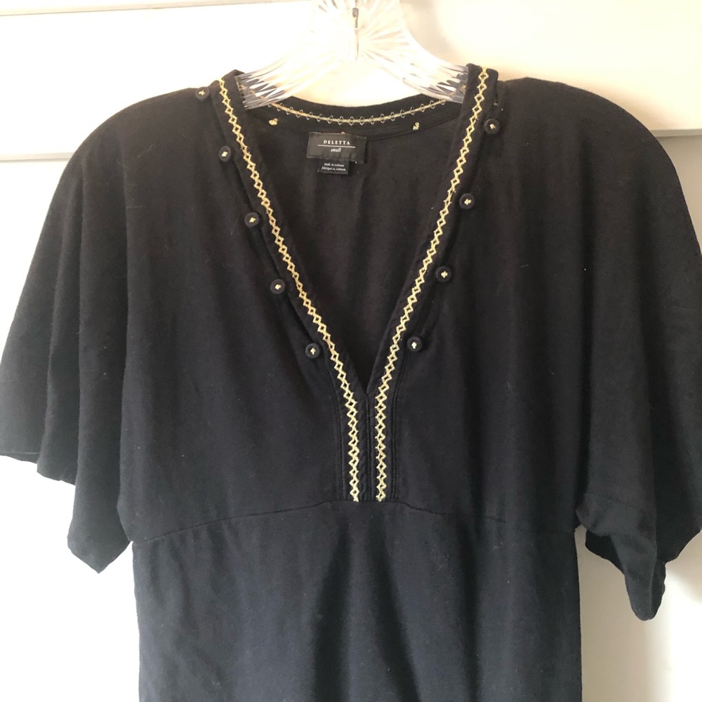 Deletta Anthropologie top size small